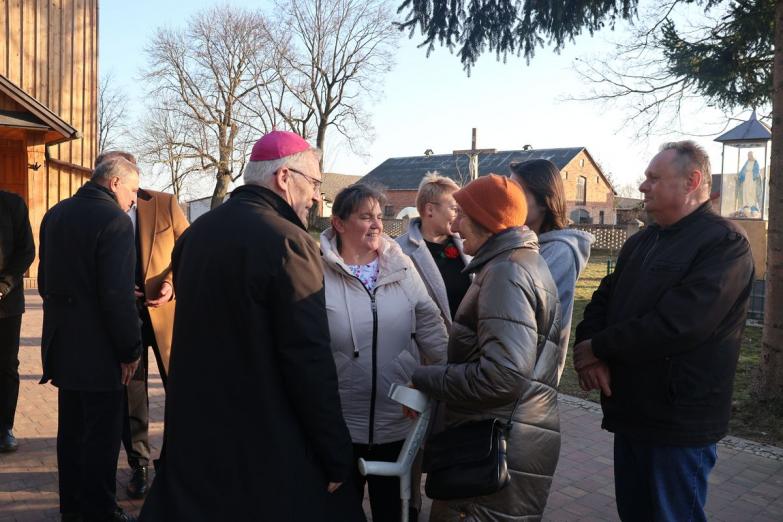 Wspomnienie ks. Józefa Szajdy w parafii w Paszenkach