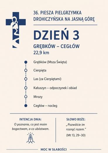 Niosą intencje i nadzieję. Pielgrzymi z diecezji drohiczyńskiej są już trzeci dzień w drodze na Jasną Górę /AUDIO/